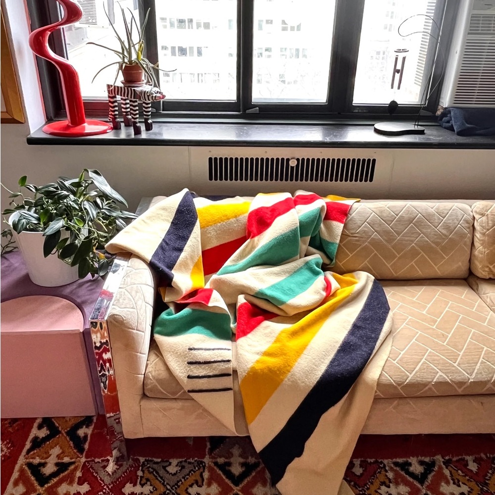 Original Hudson’s Bay Company HBC Stripes Classic 4 Point Blanket - Picture 2 of 10